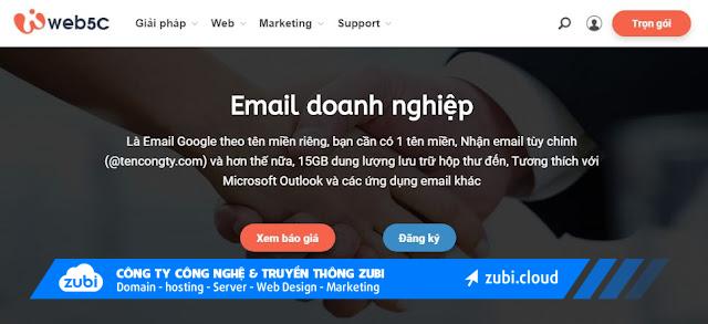 tao email doanh nghiep voi yandex 150